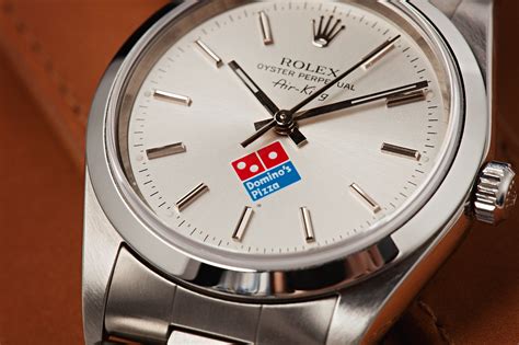 dominos air king rolex|first domino's rolex.